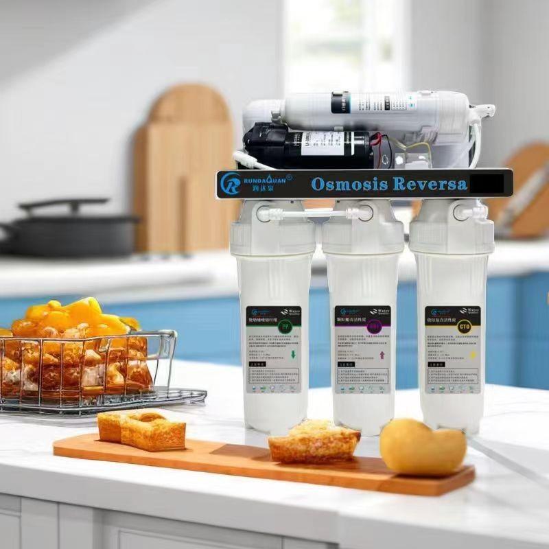 36W Automatic Flushing Water Purifier Reverse Osmosis Five Level Water Filter Household Kitchen Direct Drinking Pure Water Machine