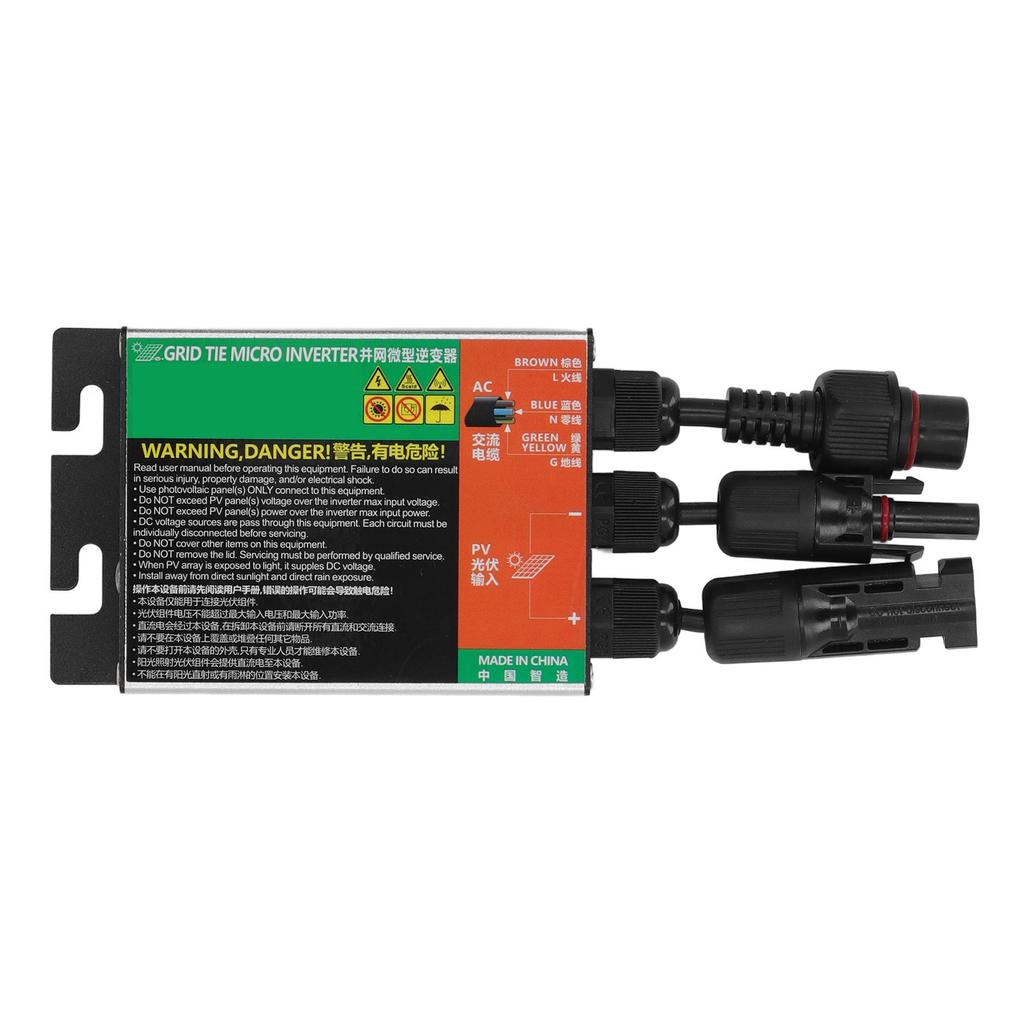 Netzgekoppelter Mikro-Wechselrichter MPPT Reine Sinuswelle Kompakt Solare Alternative Energie AC230V 260W