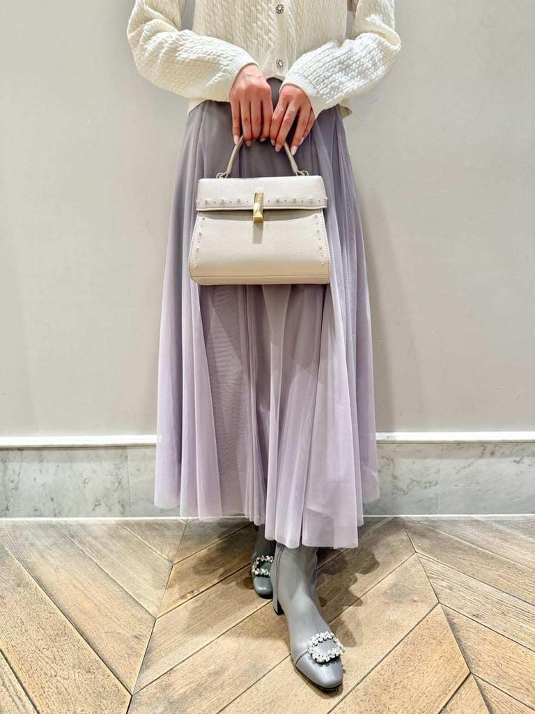 Sheer tulle skirt CWFS255060GRY36