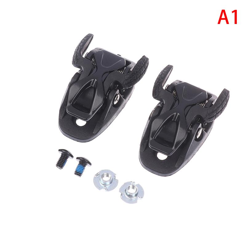 2 stk Rulleskøyter Edderkoppspenne Universal Slitesterk Plast Inline Skating Stropp Spenne Spenne Skating Stram beltespenne