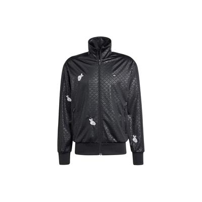 Originals Mickey Mouse SS24 Glove Print Logo Zip-Up Stand Collar Jacket Men Jacket Black IY2264