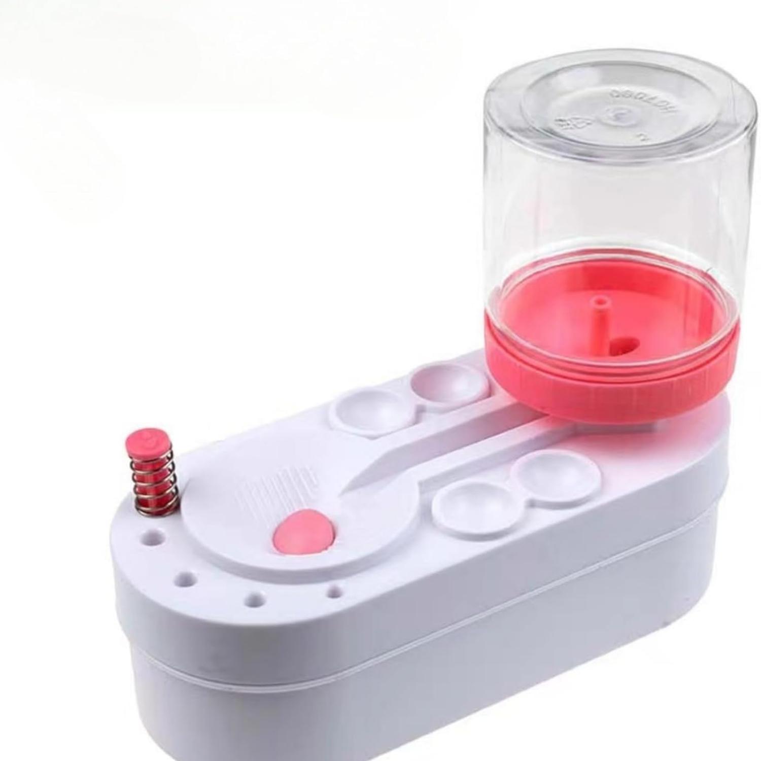 

Ополаскиватель кистей, Ополаскиватель кистей с водным циклом, Ополаскиватель кистей, Многофункциональное средство для очистки кистей для акриловой живописи, акварели, масла 1PCS розовый