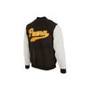 Puma Color-Block Logo Embroidered V-Neck Jacket Men Outerwear Black 536182-05