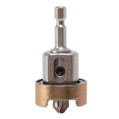 Countersink Drill Bit Carbon Steel 5 Flute Working Depth Adjustable Countersunk Drill Bit 3/8 X