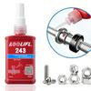 Loolifl 243 Thread Locker Blue Oil Resistant Anaerobic Glue Medium Strength Screw Adhesive Anti-Loose Sealant Removable Metal