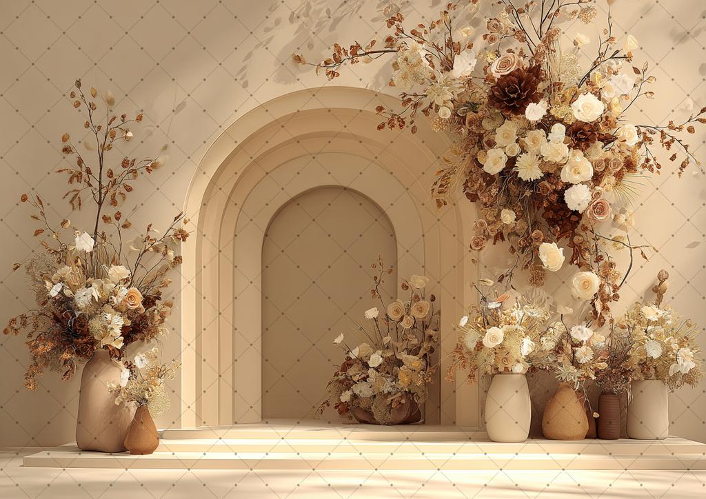 Photography Background Boho Floral Room Window Adult Birthday Wedding Maternity Portrait Decor Backdrop Photo Studio