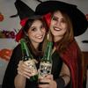 Pack of 12 Halloween Wine Bottle Sticker Retro Design Waterproof Paper Halloween Beer Bottle Sticker for Party Decors