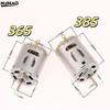 1 Peça Motor DC 12V 365 385 Alta Velocidade Escova de Carvão Motor Elétrico DIY Brinquedo Ventilador Mini Micro Motor Para Secador de Cabelo