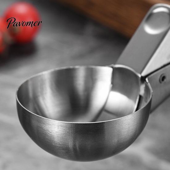 Stainless Steel Ice Cream Scoop with Trigger, Easy Release Hard Clean Kitchen Gadget Dough Scooper, Professional Utensil for Yogurt Gelatos And Baking
