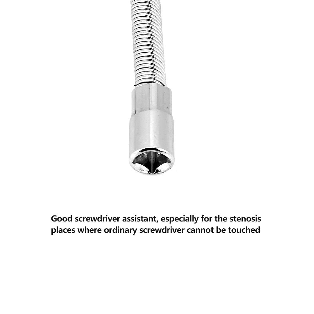 3 8  Flexible Extension Bar Shaft Bit Holder Connecting Link (200mm)