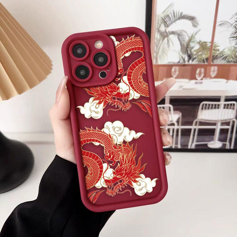 Fashion Dragon Pattern Phone Case For Samsung A13 A15 A16 A17 A22 A23 A25 A32 A33 A35 A51 A52 A53 A54 A55 A71 A72 Cover