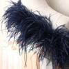 2 Meters Ostrich Feathers Boa Craft Accessories Plumas 6Ply Dress For Wedding Diy Feather Supplies Decoration The Table Crafts