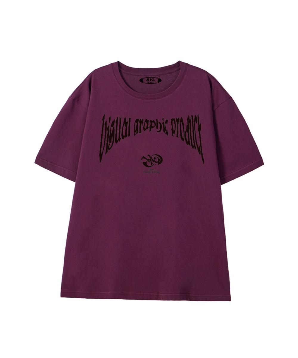 Biel Vgp Graphic Logo Short Sleeve T-Shirt Wine M