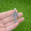 Tiwaz Rune Victory Amulet Odin Raven Pendant Norse God Warrior Necklace for Men