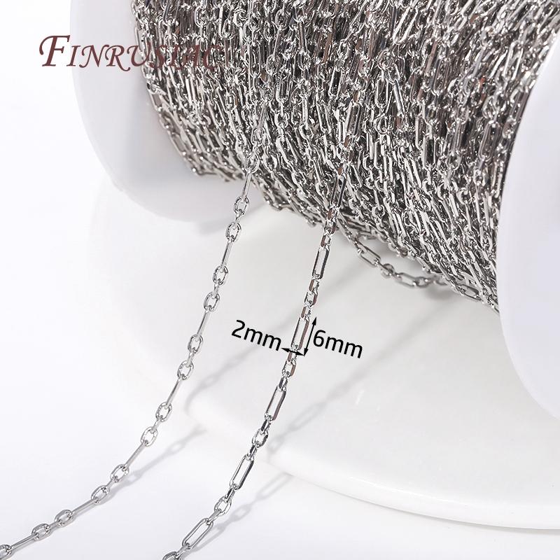 DIY Jewelry Making Chains 14K Gold Plated Metal Square Thin Chains High Quality Spool Chains For DIY Necklace Bracelet Materials