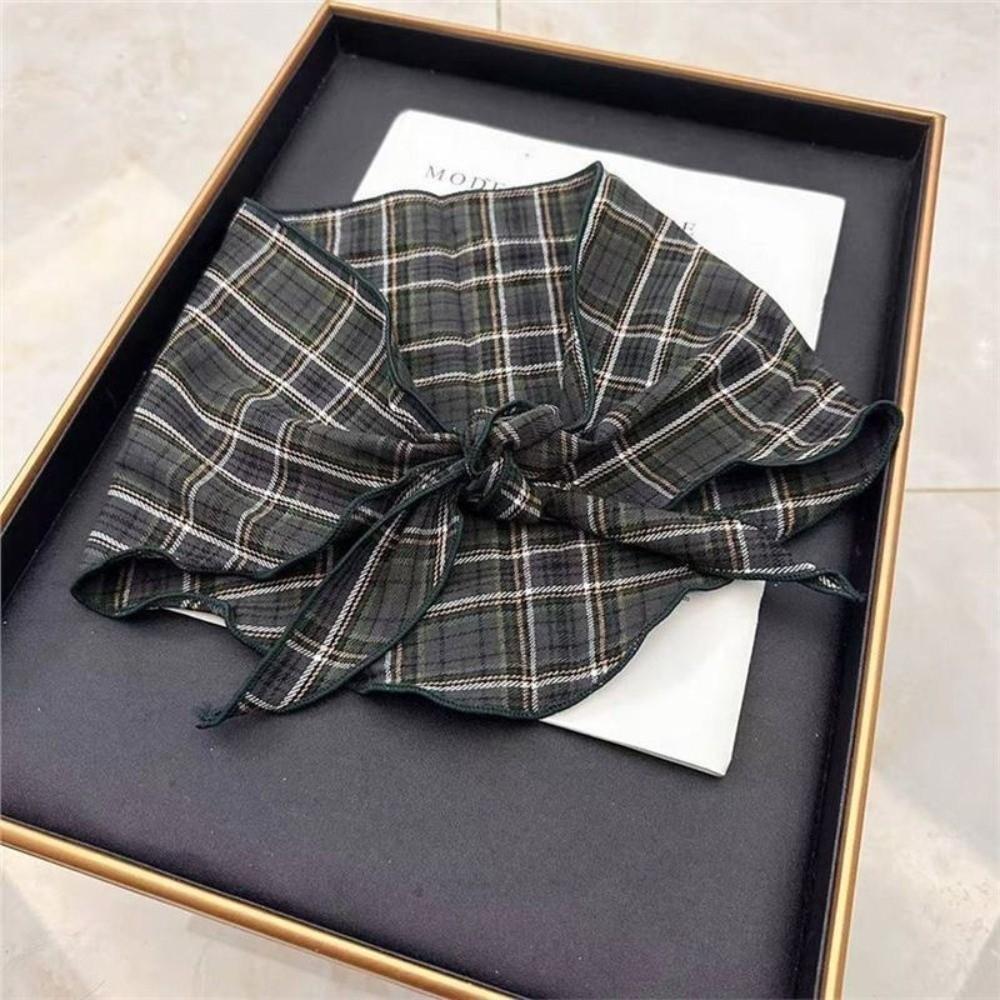 Simple Triangular Scarf Thermal Neck Warmer New Headscarf  for Women's Accessories