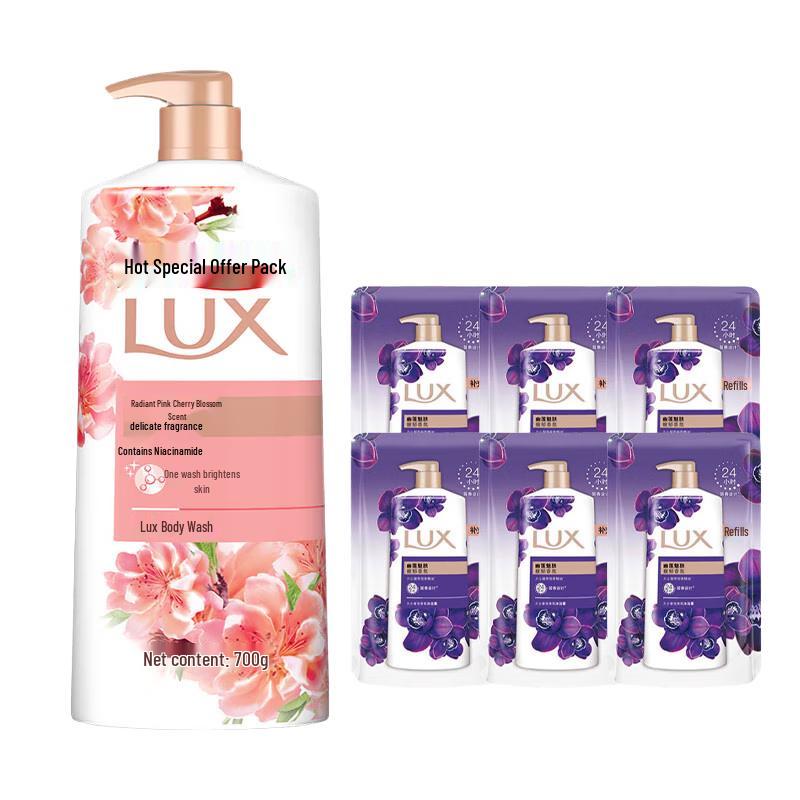 

Lux Pink Cherry Blossom Shower Gel