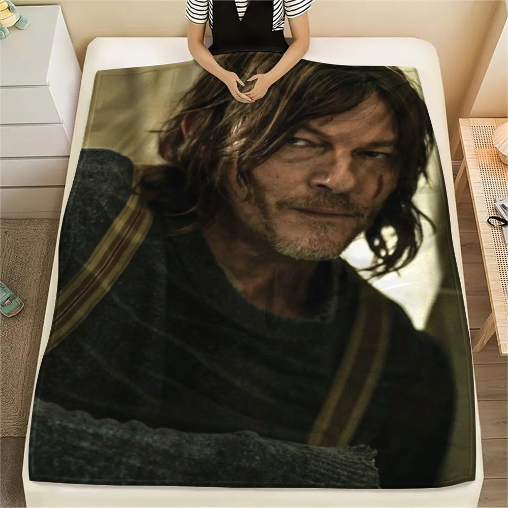 

1 шт. Фланелевое одеяло с принтом «Ходячие мертвецы», Высококачественное, Удобное для всех сезонов, Декор для дома, Тепло и уют, Идеально для подарков на Рождество214 80cm x 120cm