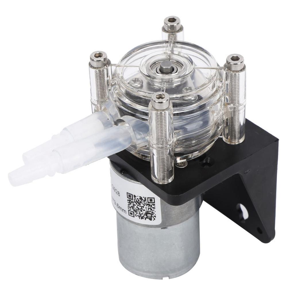 Peristaltic Pump High Quality Large Flow Corrosion Resistant with Transparent PC Head 500mL min 12V