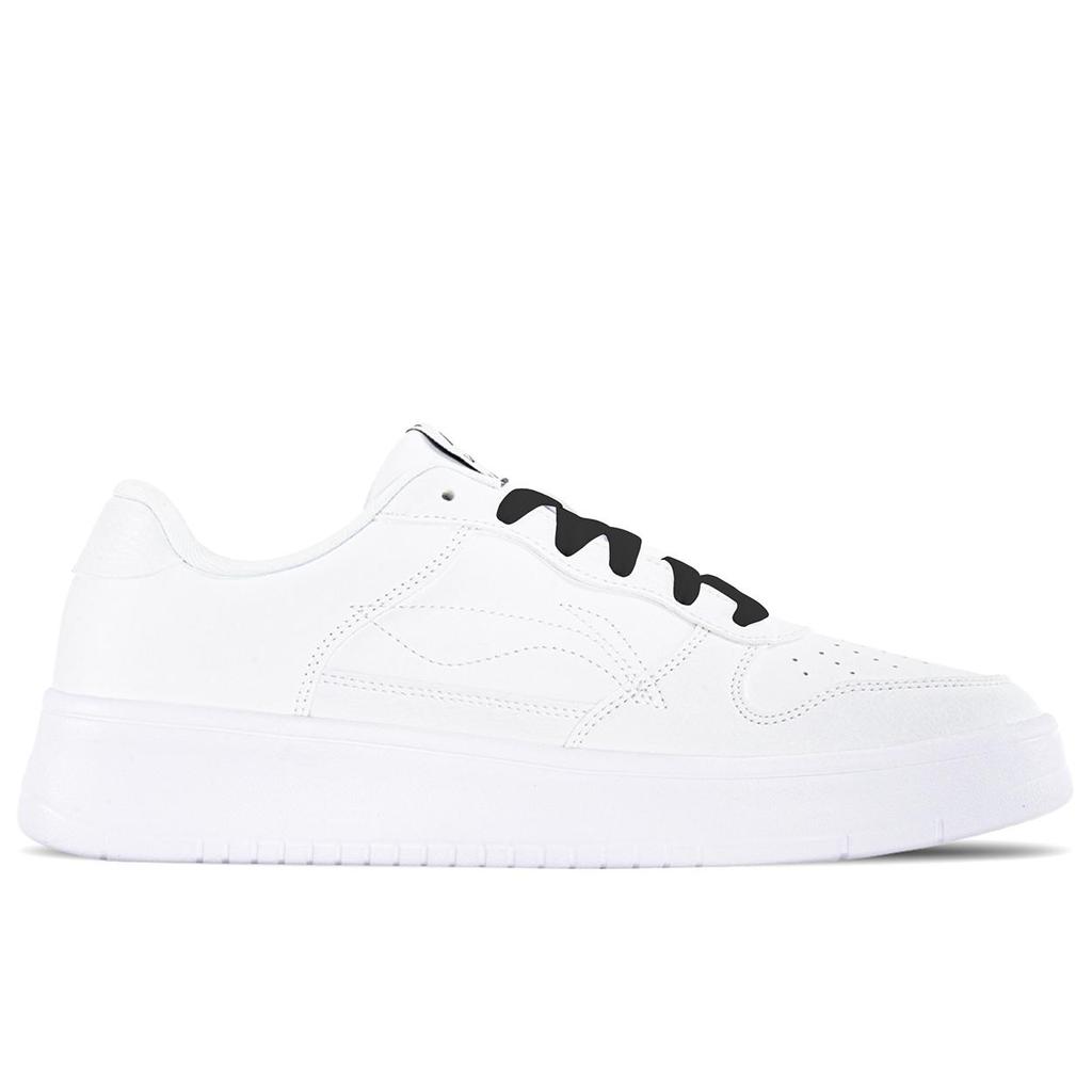 Li Ning Floating Boat Skateboard Shoes Men's Low top Black White AGCS419-1(Team1993-)