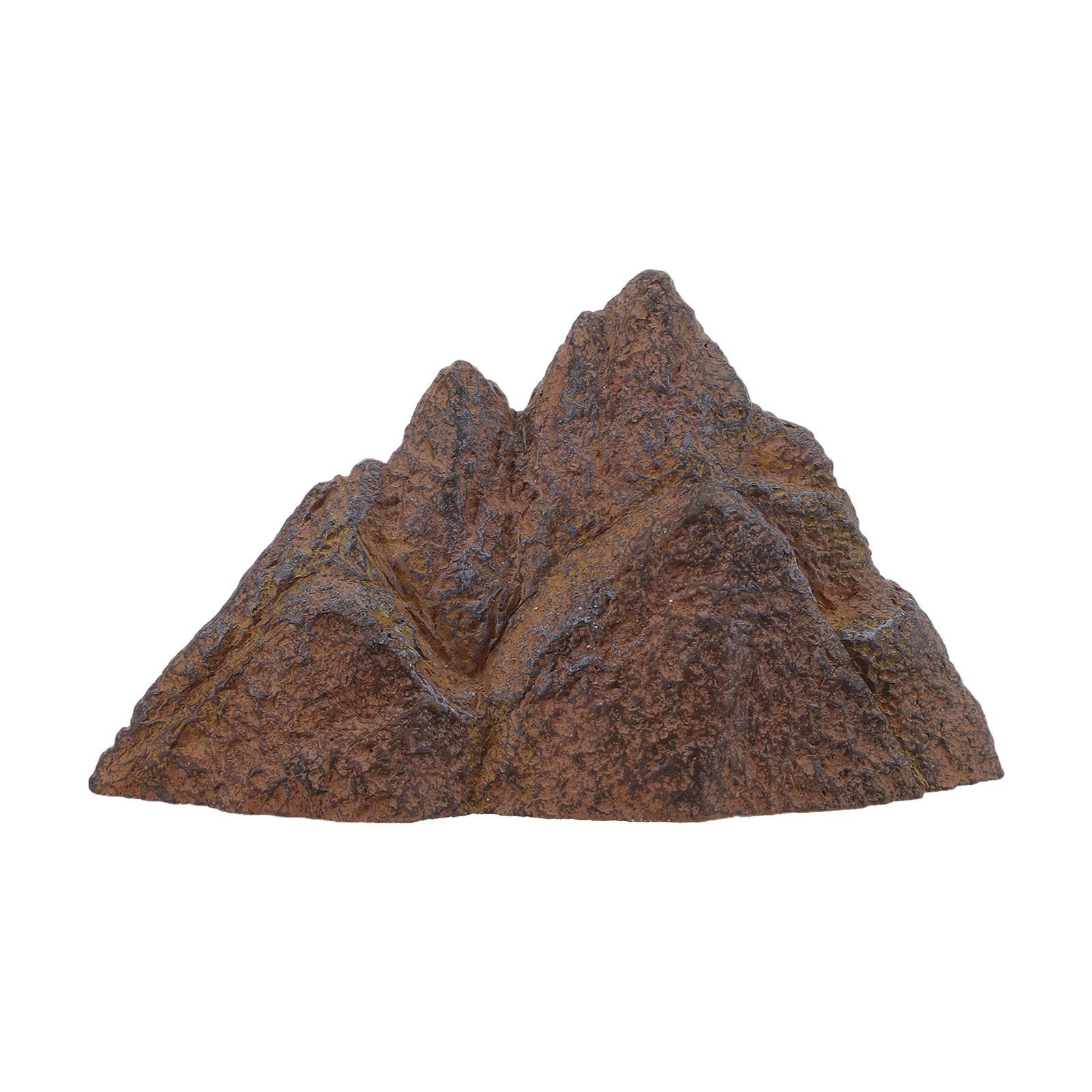 

Micro Landscape Rockery Decor Mini Zen Mountain Ornament for Bonsai Pot Fairy Garden Terrarium DIY Desktop Rockery Garden 9.1X5X4.4CM