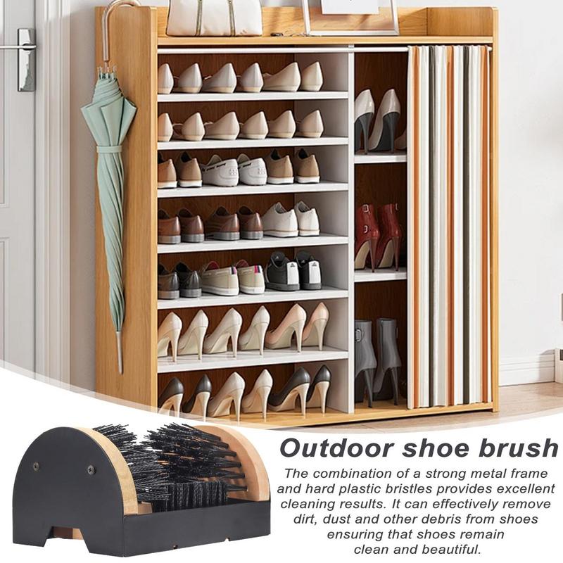 Boot Scraper Brush Multifunctional Snow Mud Brush For Shoes Household Shoe Maintenance Brushes For Rainboots Canvas Shoes