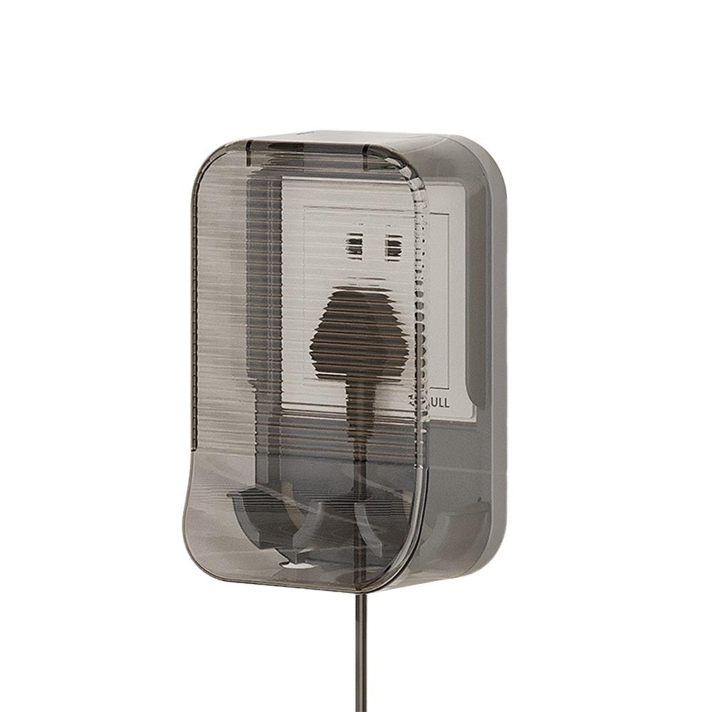 

с держателем для хранения, водонепроницаемой крышкой для розетки, открывающейся и закрывающейся на 90 градусов, для хранения вилок на кухне s grey