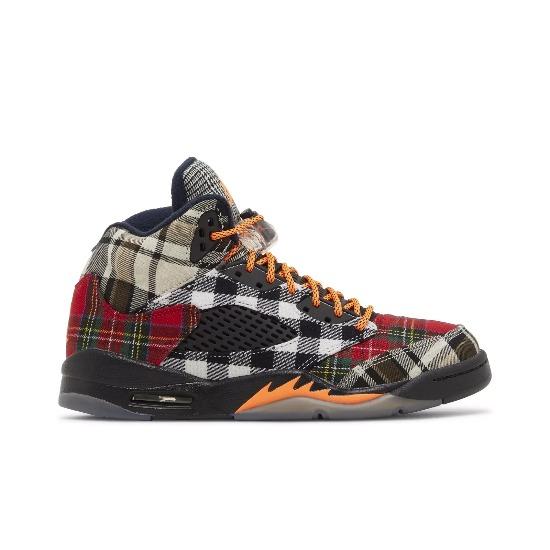 Air Jordan 5 Retro GS Plaid FD4814-008
