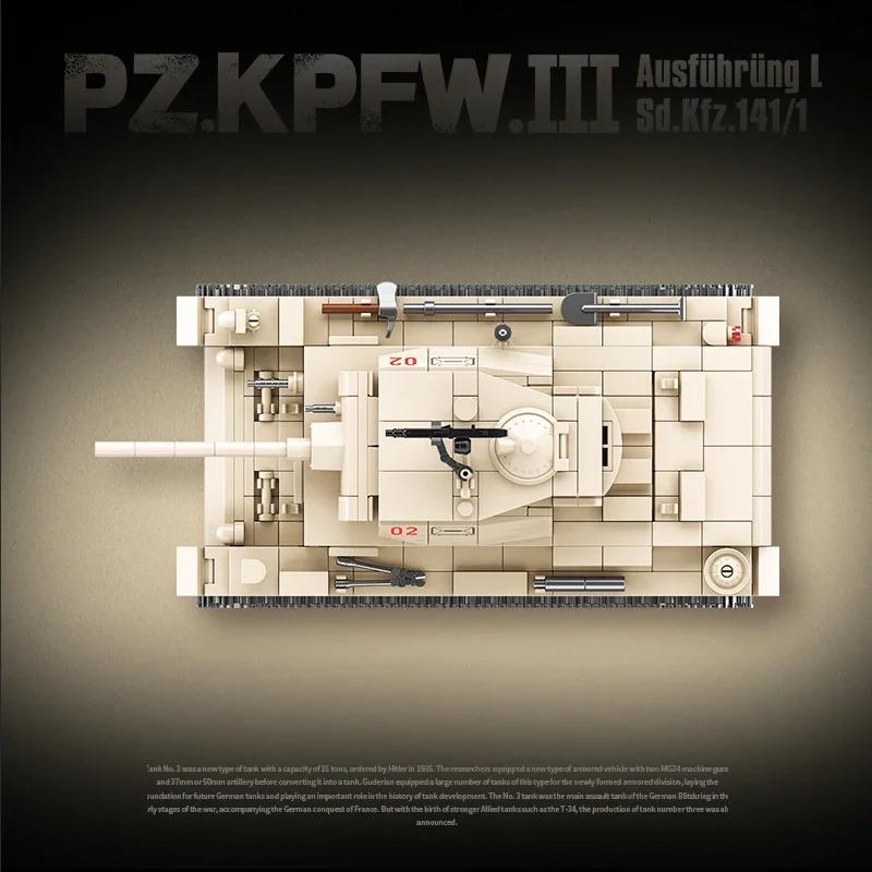 New Arrival Classic Model Tank Toy Building Blocks Collect Ornaments Puzzle Bricks Toys Gifts for Home Collectibles