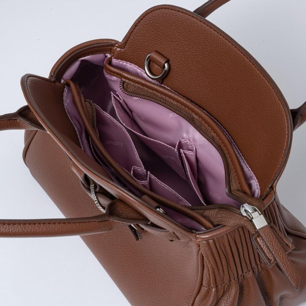 Jill Stuart Handbag Crystal Buckle Feminine Belt Design JSLH5CH2 Brown 2-Way "Improp" Women's