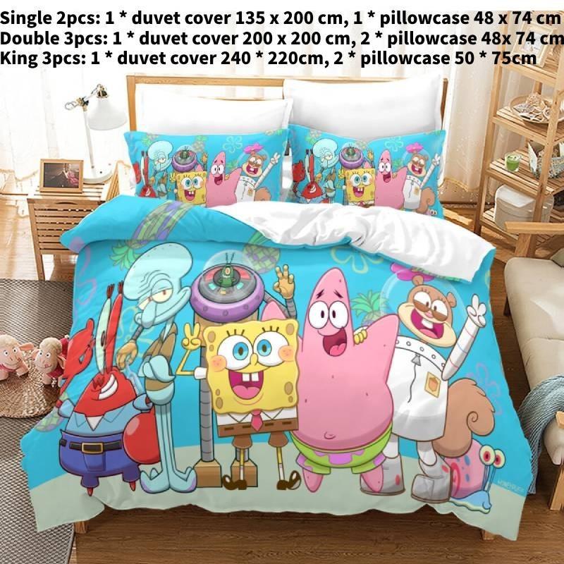 High Definition Digital Printed Bed Sheet Set Cross-border 3d Bedding American Size Vibrant Colors Modern And Simple Style Single