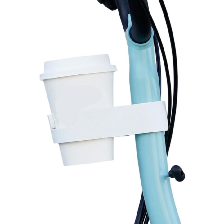 Light Weight Bike Cup Rack Folding Bicycles Cup Holder Quick Clip On Design for Mountain Biking Cycling Drink Holder