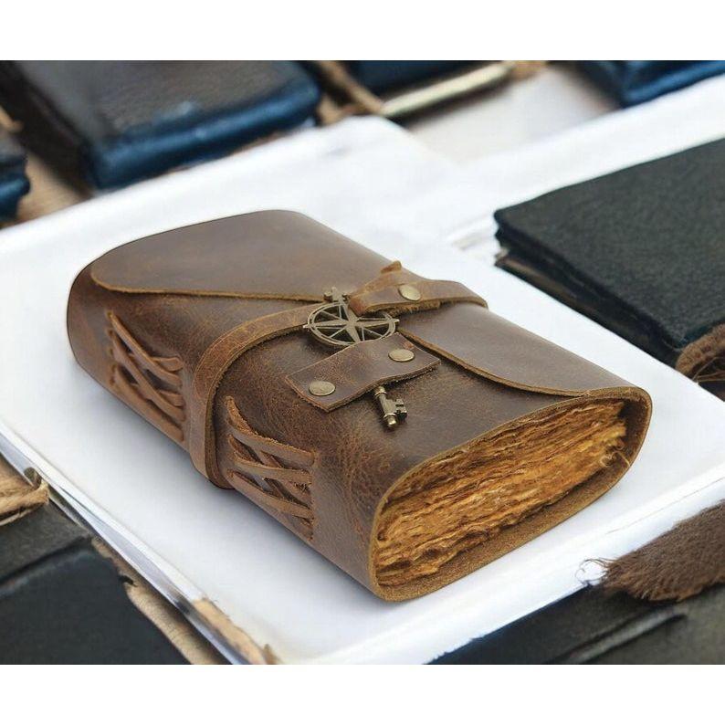 Leather Journal Notebook Diary, Leather Sketchbook, Travel Notebook, Corporate Gifts, Father's Day Gift, Gift for Women
