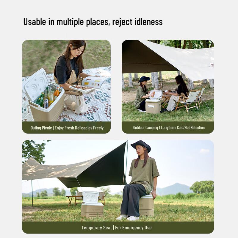 Mobi Garden Arctic Ice Portable Cooler Box