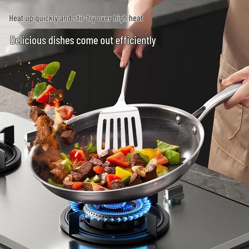 COOKER KING Starburst 28cm Stainless Steel Non-Stick Frying Pan