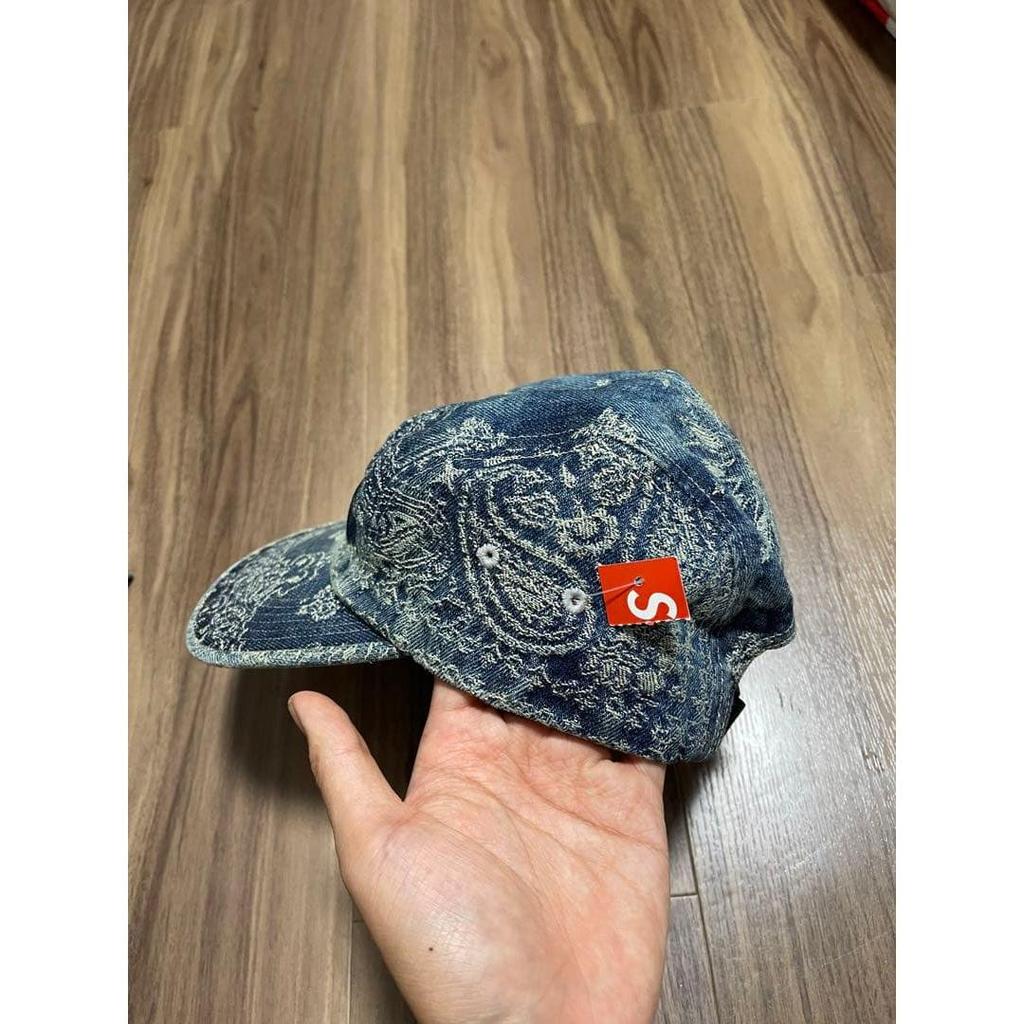 Used supreme Bandana Jacquard Denim Camp Cap