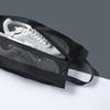 2Pcs Zipper Closure Travel Shoe Bags Breathable Sneaker Carrier Pack Portable Shoes Organizer  Beach