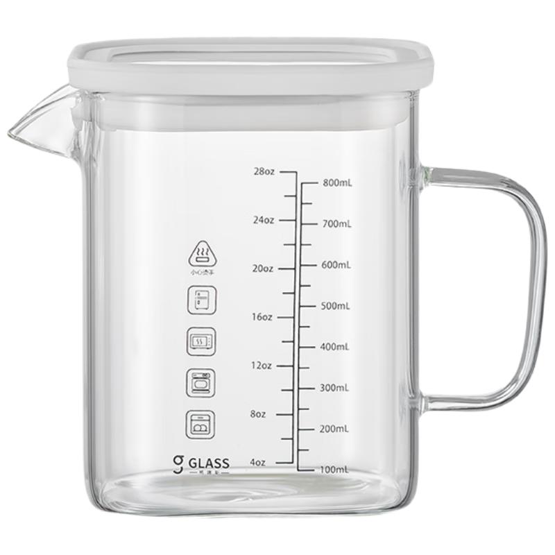 Genaisi High Borosilicate Glass Measuring Cup