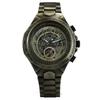 Montre Mécanique Homme Mode Vintage Creuse Bracelet Métal Monochrome Luxe