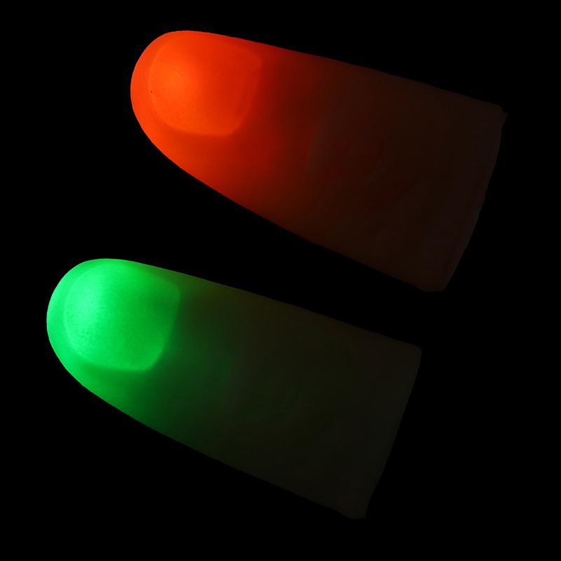 1 Pair Led Light Luminous Flashing Fingers Magic Props Glow Toys Children Gifts
