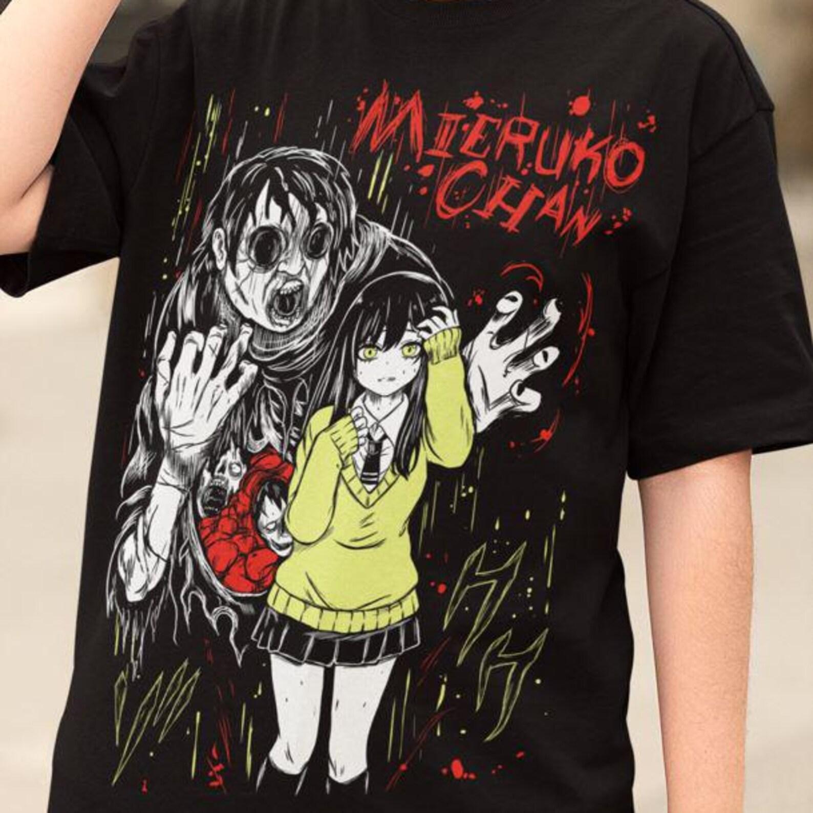 Mieruko Chan graphic t-shirt L