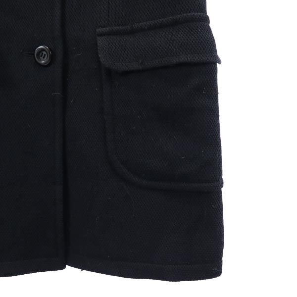 VAL by VALENTINO GARAVANI wool Stainless collar coat 9 black Women Used