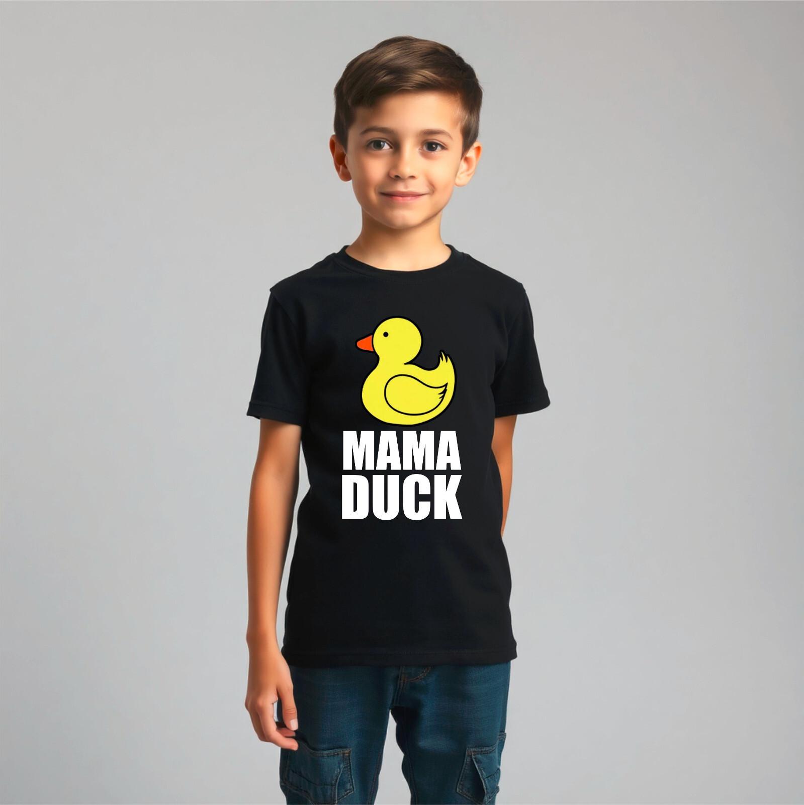 Ladies Mama Duck T Shirt Funny Mothers Day Mum Mummy Birthday Gift Top L