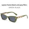 Kawaii Cat Eye Sunglasses With Uv400 Protection For Fashionable Streetwear And Parties