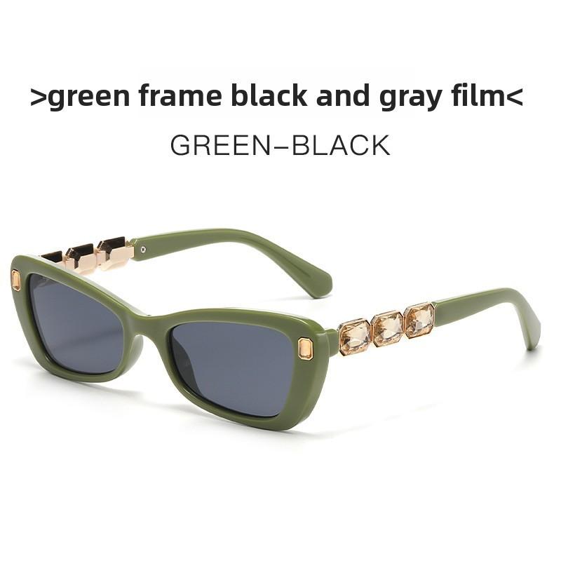 Kawaii Cat Eye Sunglasses With Uv400 Protection For Fashionable Streetwear And Parties