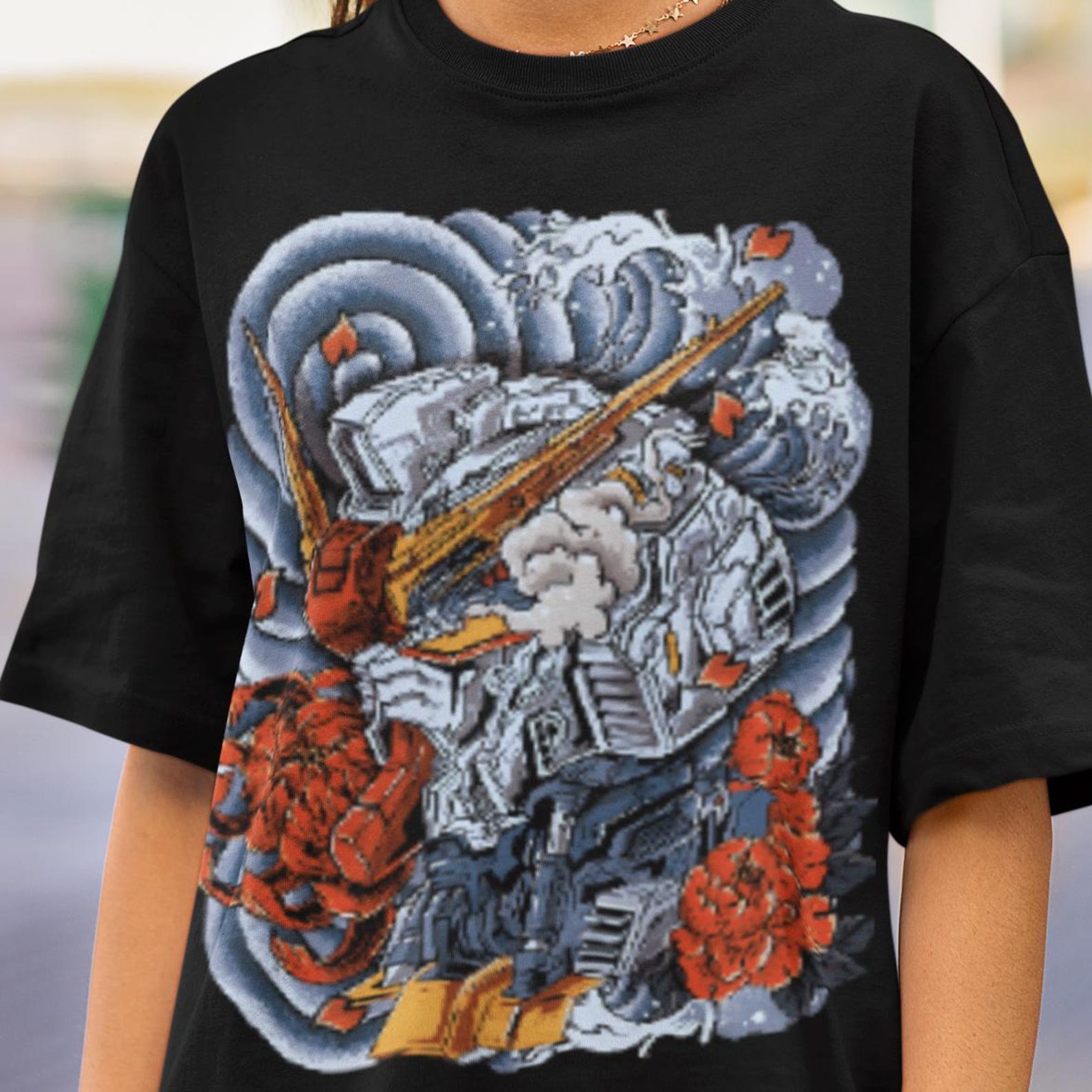 Unisex, Gundam Shirt, 90s Anime Shirt, Vintage Shirt, Robot Anime Lovers Tee, Anime T-shirt, Japanese Manga, Retro Wave Gundam Anime Shirt 3XL