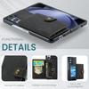 For Samsung Galaxy Z Fold5 5G Case Card Bag Leather+PC Folding Phone Cover