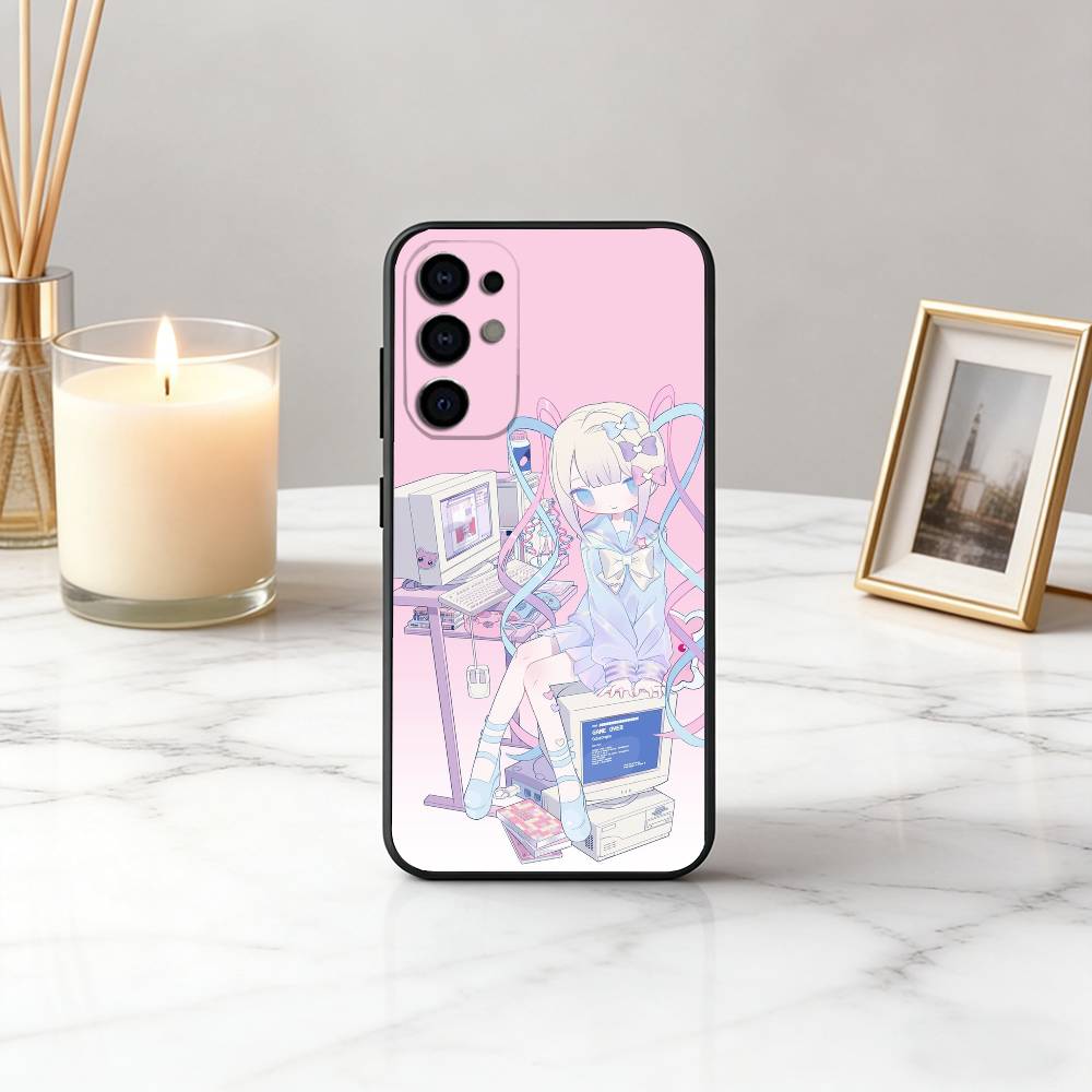 N-NEEDY CUTE GIRL O-OVERDOSE Phone Case For Samsung S25,S24,S21,S22,S23,S30,Ultra,S20,Plus,Fe,Lite,Note,10,Black Cover