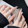 Diamond-Set Zir*****Pen Ring, High-End Sense, Elegant Niche Design Sense, Light Luxury Ring, Women