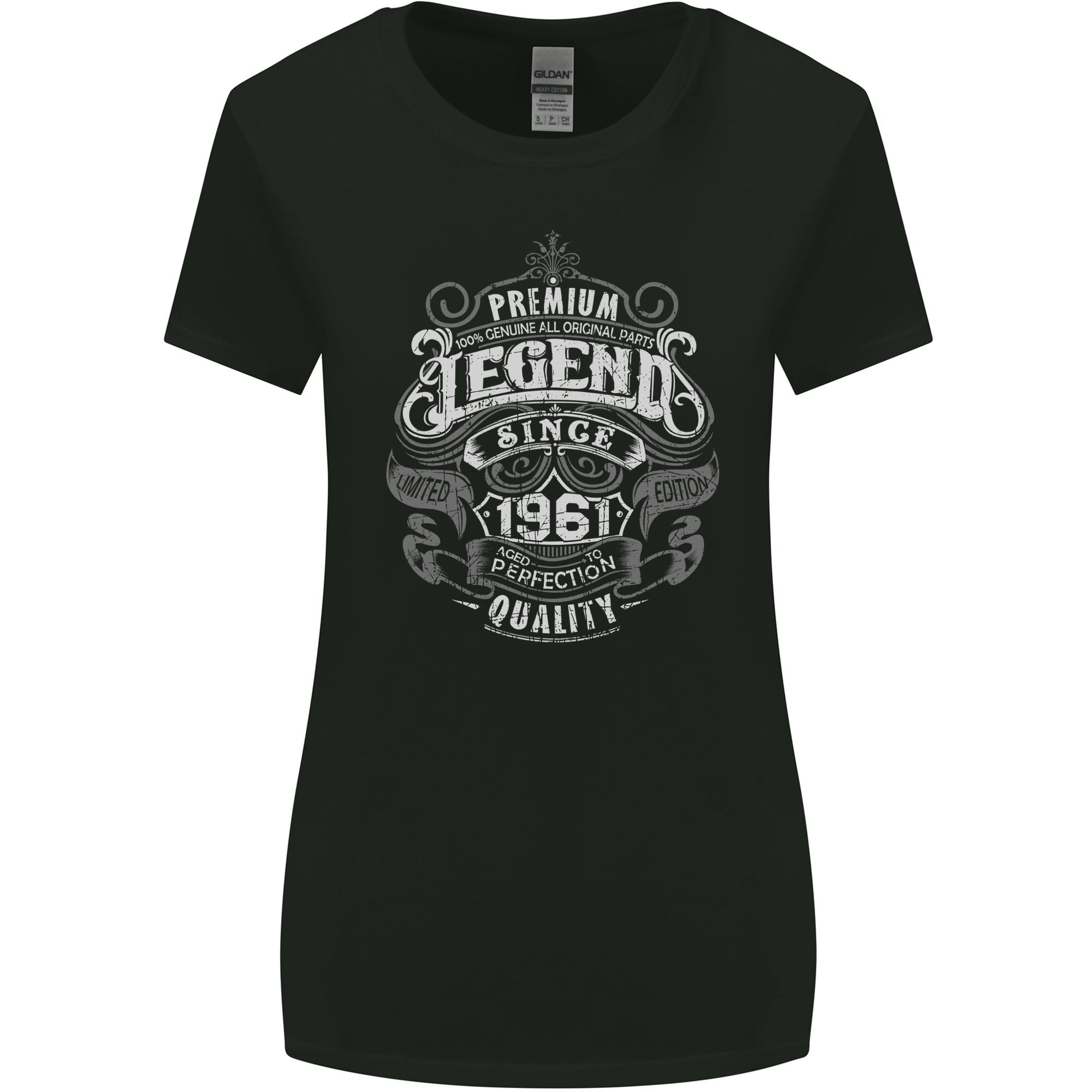 Premium Legend 65th Birthday 1961 Unisexs Wider Cut TShirt S